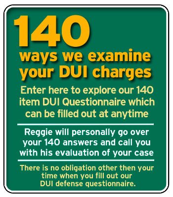 140 question DUI questionnaire which you are welcome to fill out at anytime to see for yourself why we dig deeper to defend your Alabama DUI.